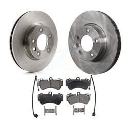 Front Disc Brake Rotors And Ceramic Pads Kit For Porsche Cayenne Volkswagen Touareg K8T-103458