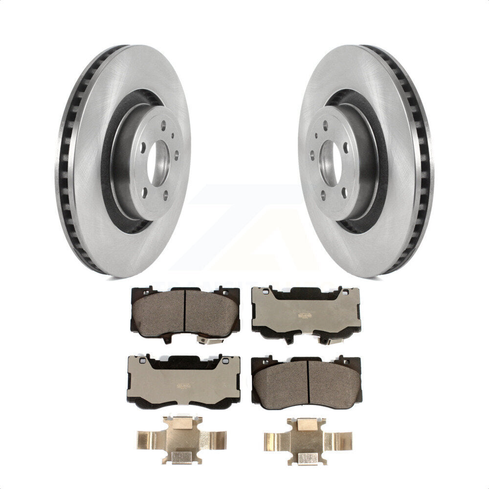 Front Disc Brake Rotors And Ceramic Pads Kit For Ford Mustang K8T-103825 by Transit Auto