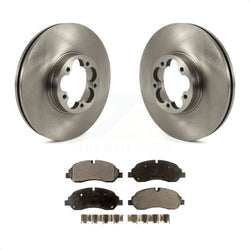 Front Disc Brake Rotors And Ceramic Pads Kit For Ford Transit-350 HD K8T-103847