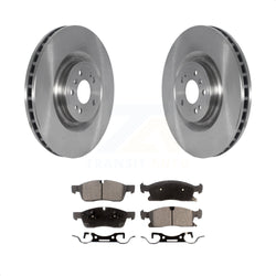 Front Disc Brake Rotors And Ceramic Pads Kit For Mercedes-Benz ML350 GLS450 GL450 GL350 ML400 ML250 K8T-103941