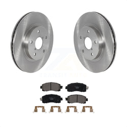 Front Disc Brake Rotors And Ceramic Pads Kit For Subaru Forester K8T-103942
