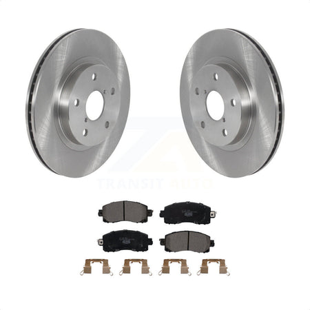 Front Disc Brake Rotors And Ceramic Pads Kit For Subaru Forester K8T-103942 by Transit Auto