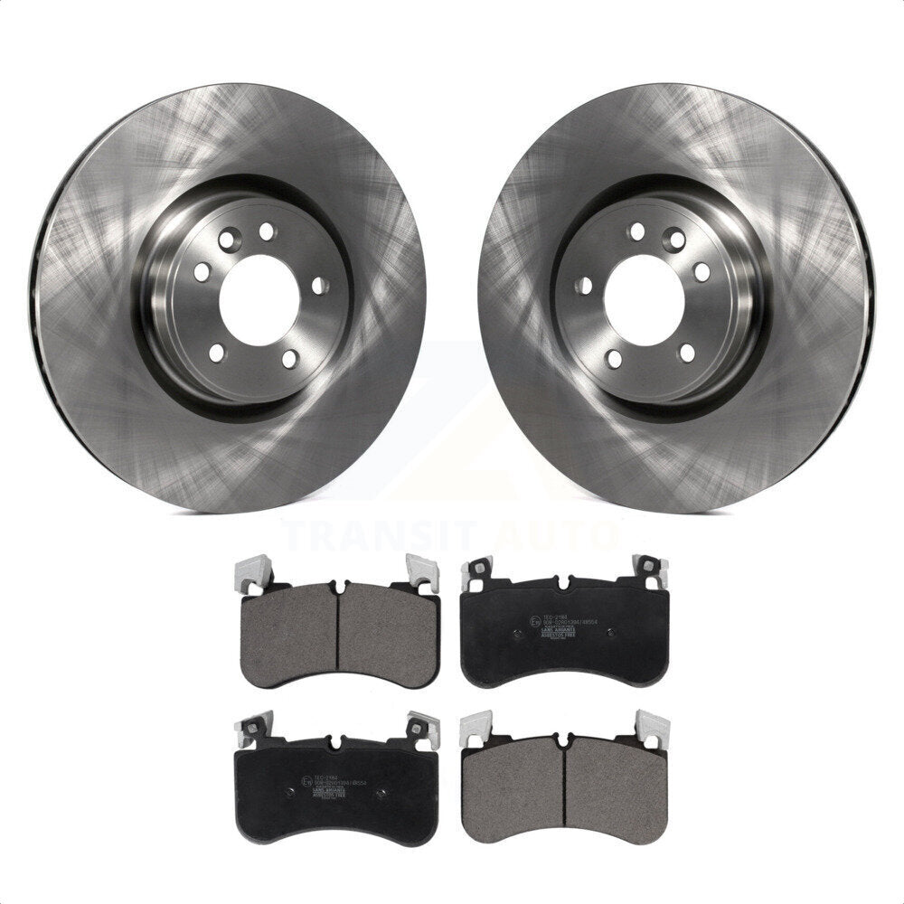 Front Disc Brake Rotors And Ceramic Pads Kit For Land Rover Range Sport Defender 90 110 K8T-104032 by Transit Auto