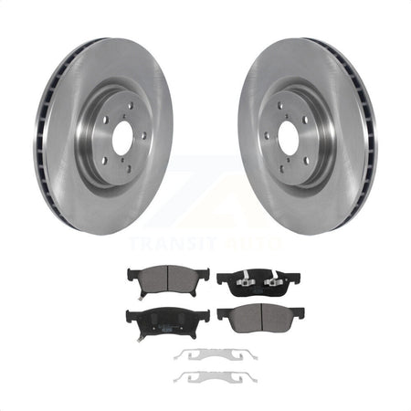 Front Disc Brake Rotors And Ceramic Pads Kit For 2019-2021 Subaru Ascent K8T-104045 by Transit Auto