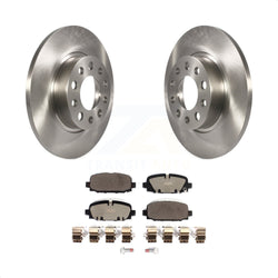 Rear Disc Brake Rotors And Ceramic Pads Kit For Jeep Compass K8T-104101
