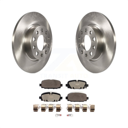 Rear Disc Brake Rotors And Ceramic Pads Kit For Jeep Compass K8T-104101 by Transit Auto