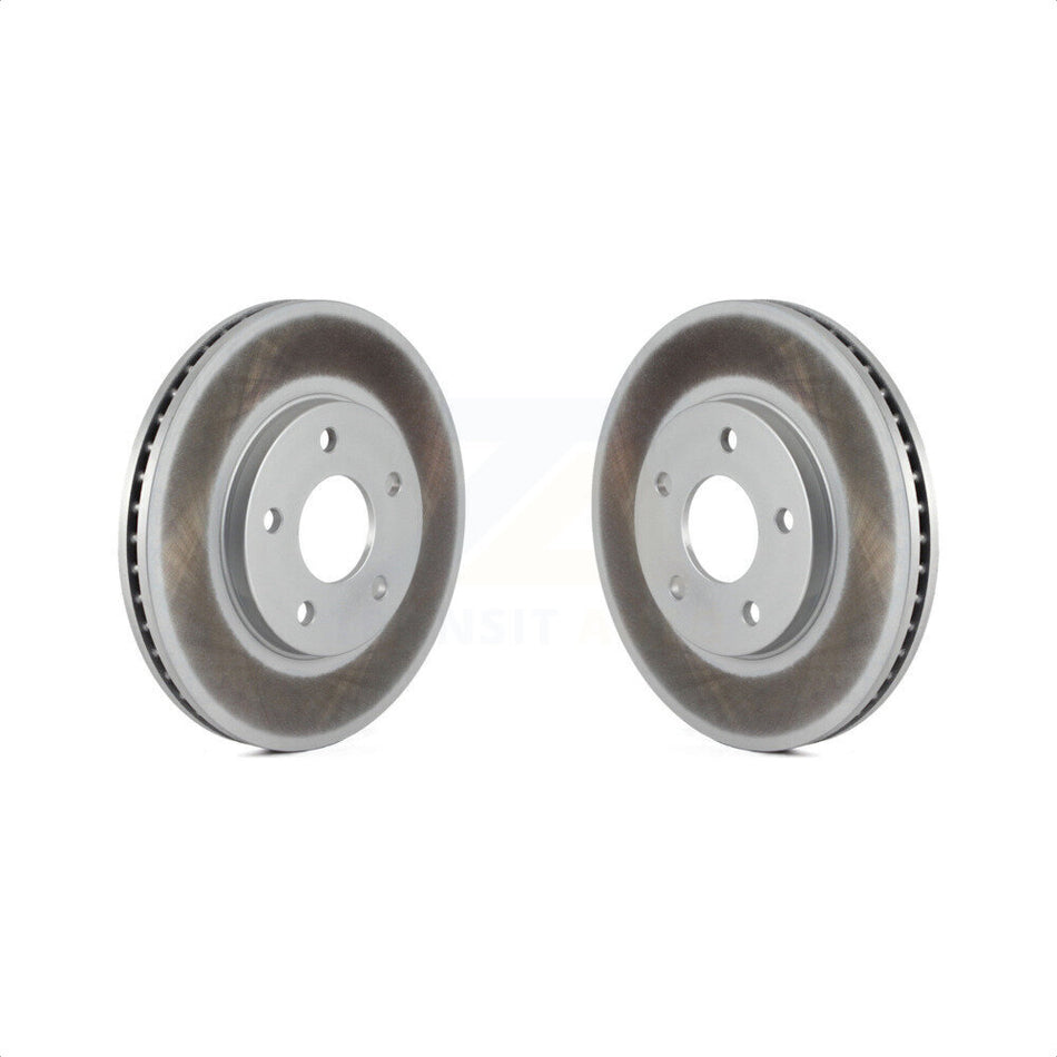 Front Coated Disc Brake Rotors Pair For Chevrolet HHR KG-100041 by Genius