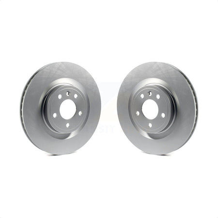 Front Coated Disc Brake Rotors Pair For Ford Mustang KG-100100 by Genius