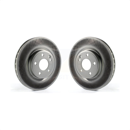 Front Coated Disc Brake Rotors Pair For Mercedes-Benz CLA250 GLA250 Infiniti QX30 INFINITI KG-100363 by Genius