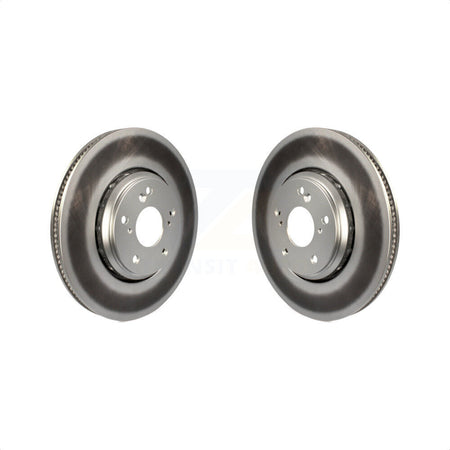Front Coated Disc Brake Rotors Pair For Honda Civic Accord Acura ILX KG-100371 by Genius