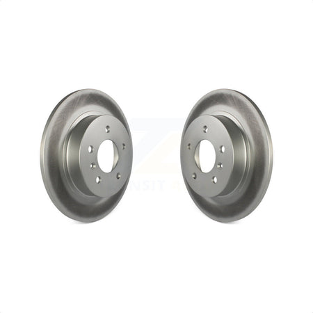 Rear Coated Disc Brake Rotors Pair For 2006-2011 Buick Lucerne Cadillac DTS KG-100401 by Genius