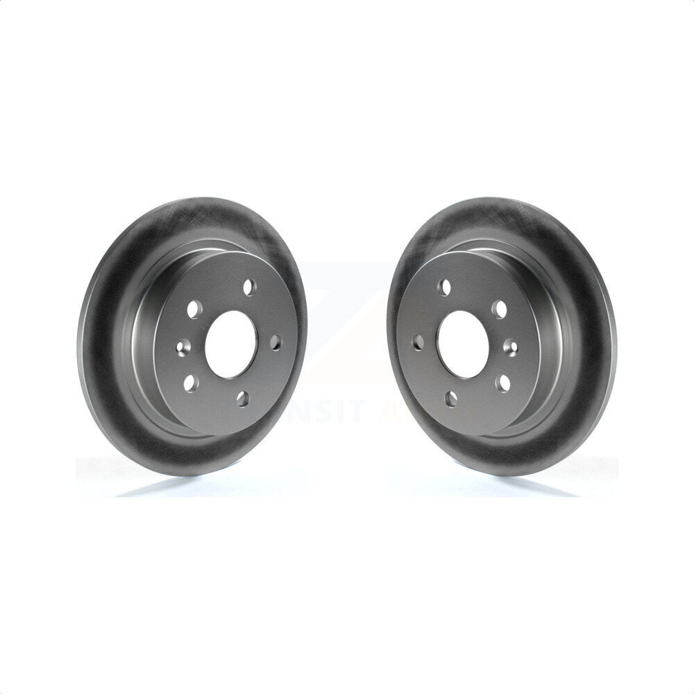 Rear Coated Disc Brake Rotors Pair For Chevrolet Malibu Buick LaCrosse Regal Limited KG-100415 by Genius