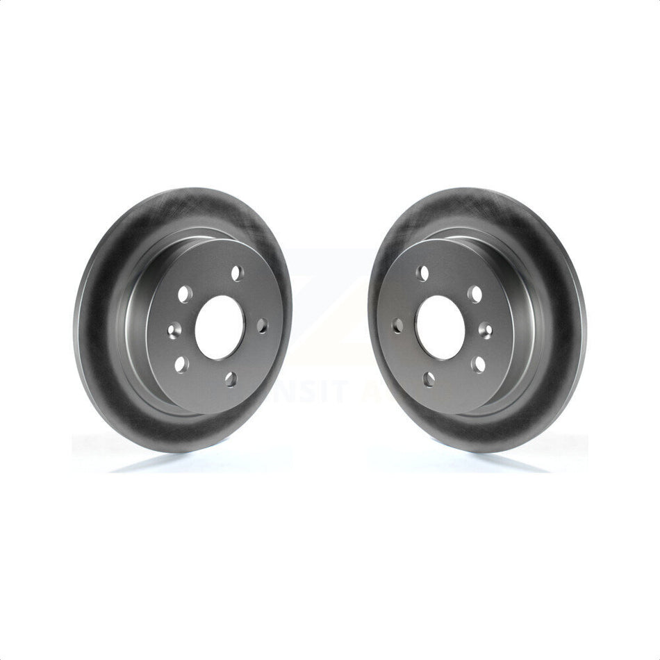 Rear Coated Disc Brake Rotors Pair For Chevrolet Malibu Buick LaCrosse Regal Limited KG-100415 by Genius