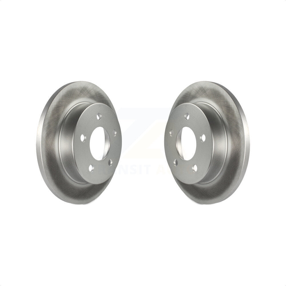 Rear Coated Disc Brake Rotors Pair For Ford Mustang KG-100424 by Genius