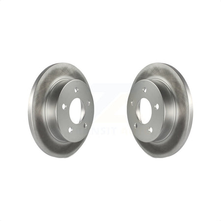 Rear Coated Disc Brake Rotors Pair For Ford Mustang KG-100424 by Genius