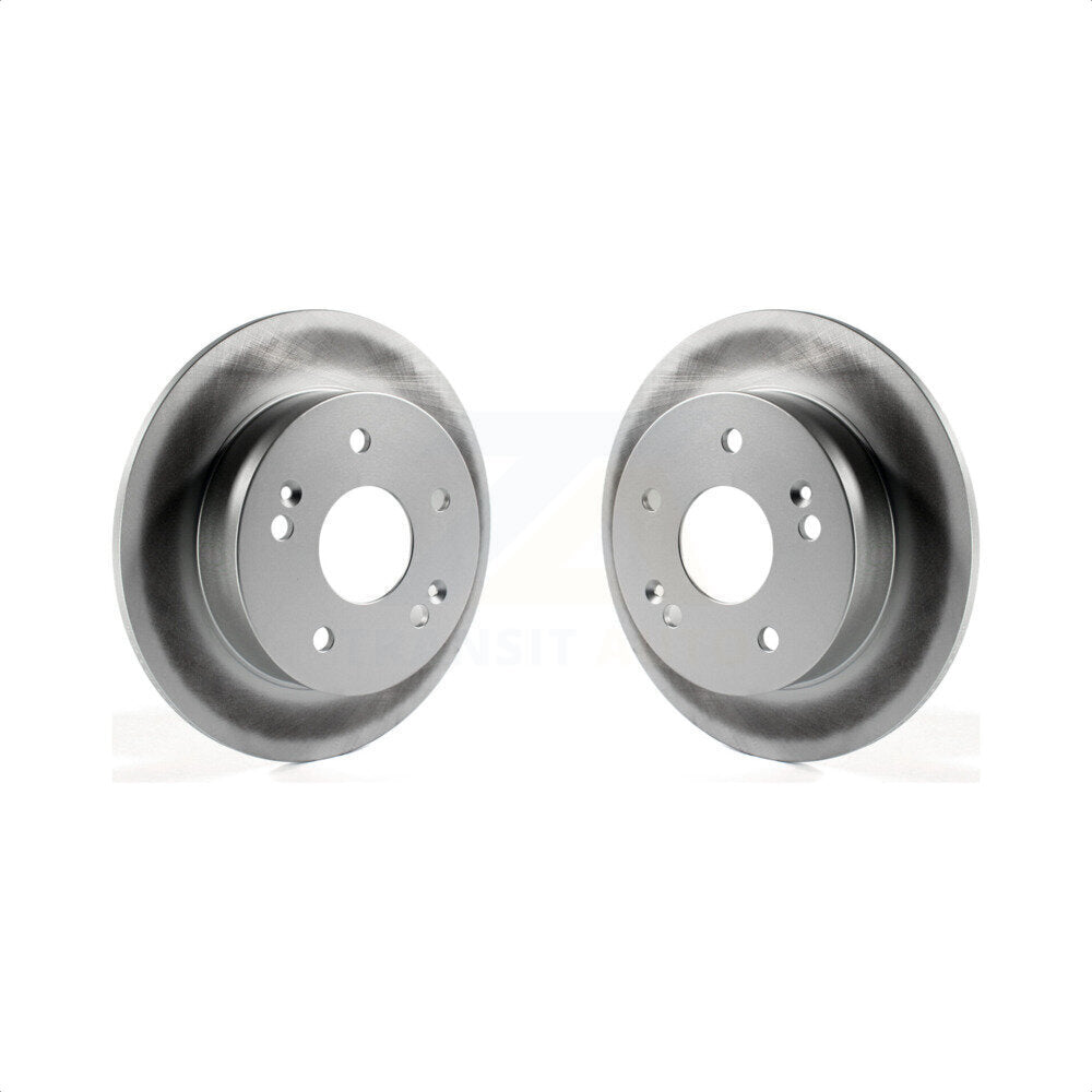 Rear Coated Disc Brake Rotors Pair For Honda Accord Civic Acura RSX Integra KG-100503 by Genius
