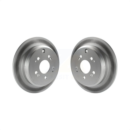 Rear Coated Disc Brake Rotors Pair For 2005-2010 Honda Odyssey KG-100546 by Genius