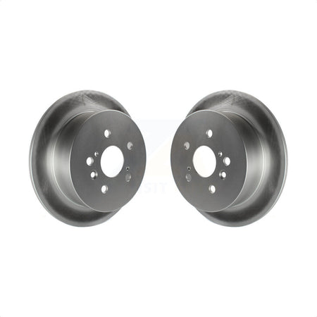 Rear Coated Disc Brake Rotors Pair For 2009-2016 Toyota Venza KG-100617 by Genius