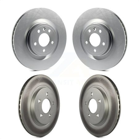 Front Rear Coated Disc Brake Rotors Kit For Ford Mustang KG-100799 by Genius