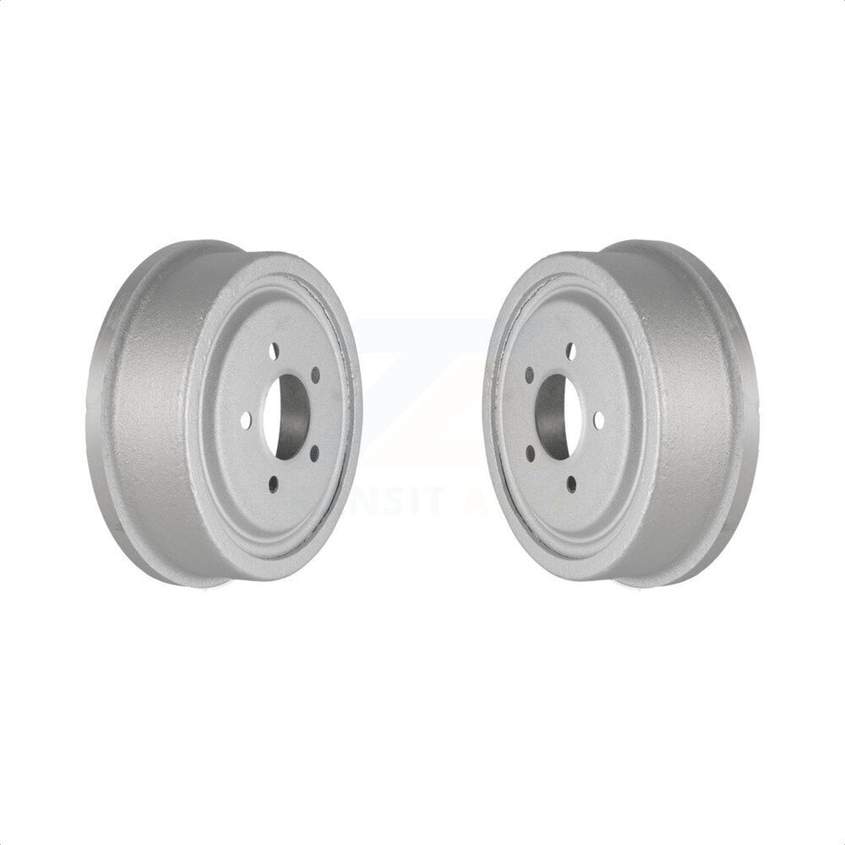 Rear Coated Brake Drums Pair For Ford Ranger Mazda Explorer B3000 F-150 B2500 F-100 B4000 B2300 Navajo KG-101399 by Genius