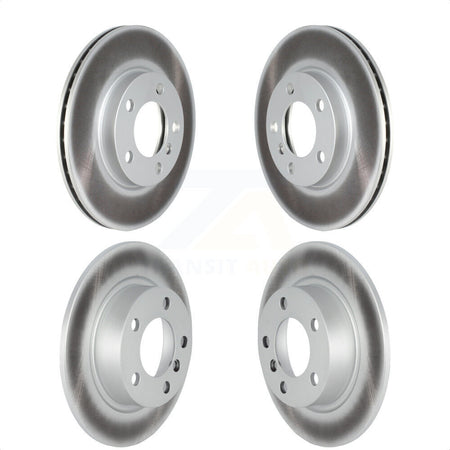 Front Rear Coated Disc Brake Rotors Kit For Mini Cooper Countryman Paceman KG-101505 by Genius