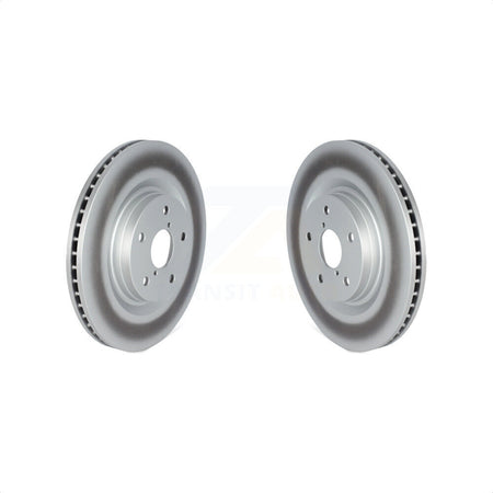 Front Coated Disc Brake Rotors Pair For 2019-2021 Subaru Forester With 316mm Diameter Rotor KG-101627 by Genius