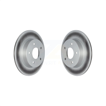 Rear Coated Disc Brake Rotors Pair For Nissan Altima Kicks KG-101655 by Genius