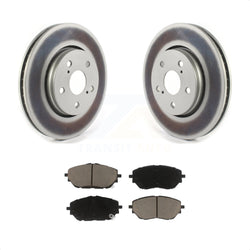 Front Coated Disc Brake Rotors And Ceramic Pads Kit For Toyota C-HR KGC-100026