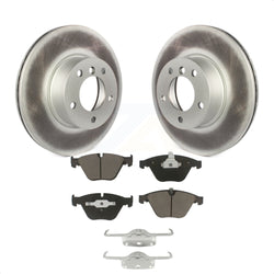 Front Coated Disc Brake Rotors And Ceramic Pads Kit For BMW 328i xDrive X1 328xi 323i KGC-100090