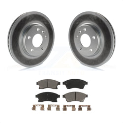 Front Coated Disc Brake Rotors And Ceramic Pads Kit For Chevrolet Cruze Buick Verano Volt Orlando KGC-100376