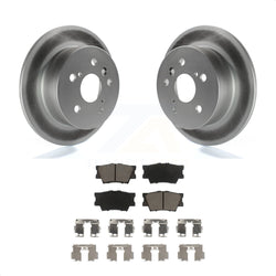 Rear Coated Disc Brake Rotors And Ceramic Pads Kit For Toyota Camry Lexus ES350 Avalon KGC-101526