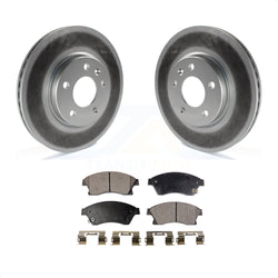 Front Coated Disc Brake Rotors And Semi-Metallic Pads Kit For Chevrolet Cruze Buick Verano Volt Orlando KGF-100063