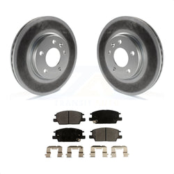 Front Coated Disc Brake Rotors And Semi-Metallic Pads Kit For Chevrolet Equinox Malibu GMC Terrain Buick LaCrosse Regal Sportback TourX KGF-100064