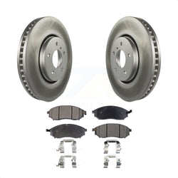 Front Coated Disc Brake Rotors And Semi-Metallic Pads Kit For Infiniti FX35 FX37 QX70 FX45 INFINITI KGF-100378