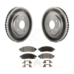 Front Coated Disc Brake Rotors And Semi-Metallic Pads Kit For Nissan NV200 LEAF Chevrolet City Express KGF-100445