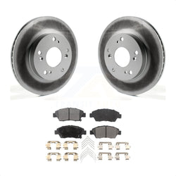 Front Coated Disc Brake Rotors And Semi-Metallic Pads Kit For Honda Civic Acura ILX KGF-100467
