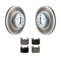 Front Coated Disc Brake Rotors And Semi-Metallic Pads Kit For BMW 328i 428i 330i xDrive 335i Gran Coupe 228i 440i 340i M240i 435i ActiveHybrid 3 GT KGF-100519