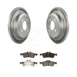 Rear Coated Disc Brake Rotors And Semi-Metallic Pads Kit For Mini Cooper KGF-101470
