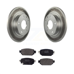 Rear Coated Disc Brake Rotors And Semi-Metallic Pads Kit For Mazda 3 CX-3 Sport KGF-101781
