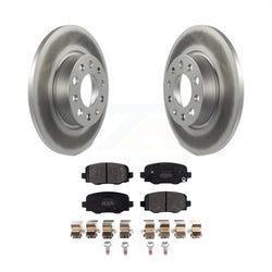 Rear Coated Disc Brake Rotors And Semi-Metallic Pads Kit For Jeep Renegade Fiat 500X KGF-101782