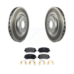 Front Coated Disc Brake Rotors And Semi-Metallic Pads Kit For Jeep Cherokee Chrysler 200 KGF-101846