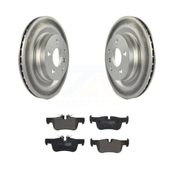 Rear Coated Disc Brake Rotors And Semi-Metallic Pads Kit For BMW X1 Mini Cooper Countryman X2 Clubman 228i xDrive Gran Coupe KGF-101873