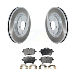 Front Coated Disc Brake Rotors And Semi-Metallic Pads Kit For Mini Cooper Countryman Paceman KGF-102310