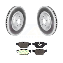 Front Coated Disc Brake Rotors And Semi-Metallic Pads Kit For Volvo XC90 XC60 XC40 S90 V90 Cross Country V60 KGF-102436