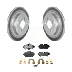 Rear Coated Disc Brake Rotors And Semi-Metallic Pads Kit For Mini Cooper KGF-102524