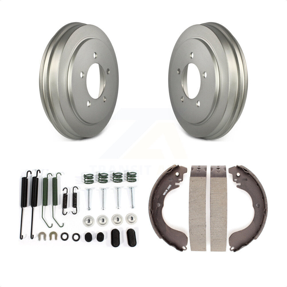 Rear Coated Brake Drum Shoes Spring Kit For Jeep Patriot Compass Dodge Caliber Chrysler Sebring Avenger KGN-100082 by Transit Auto