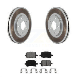 Front Coated Disc Brake Rotors And Semi-Metallic Pads Kit For Chevrolet Malibu KGS-100032