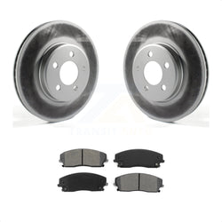 Front Coated Disc Brake Rotors And Semi-Metallic Pads Kit For Dodge Charger Chrysler 300 Challenger Magnum KGS-100150