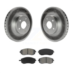 Front Coated Disc Brake Rotors And Semi-Metallic Pads Kit For Subaru Impreza Legacy Saab 9-2X KGS-100200
