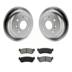 Rear Coated Disc Brake Rotors And Semi-Metallic Pads Kit For Suzuki Forenza Reno Chevrolet Optra KGS-101151